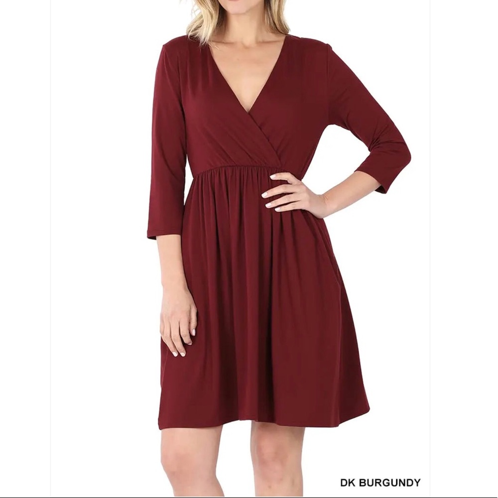 Vanilla Monkey pocket Dress